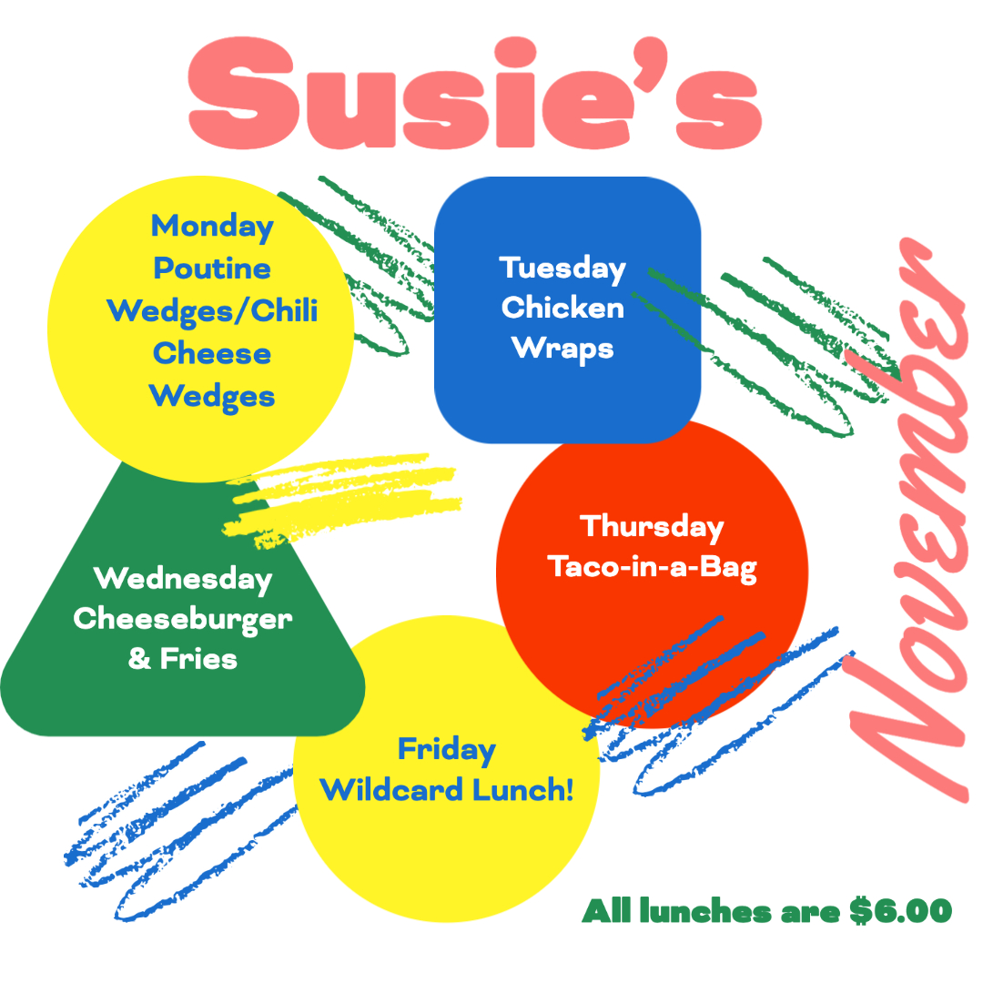 Susie's Cafe: November