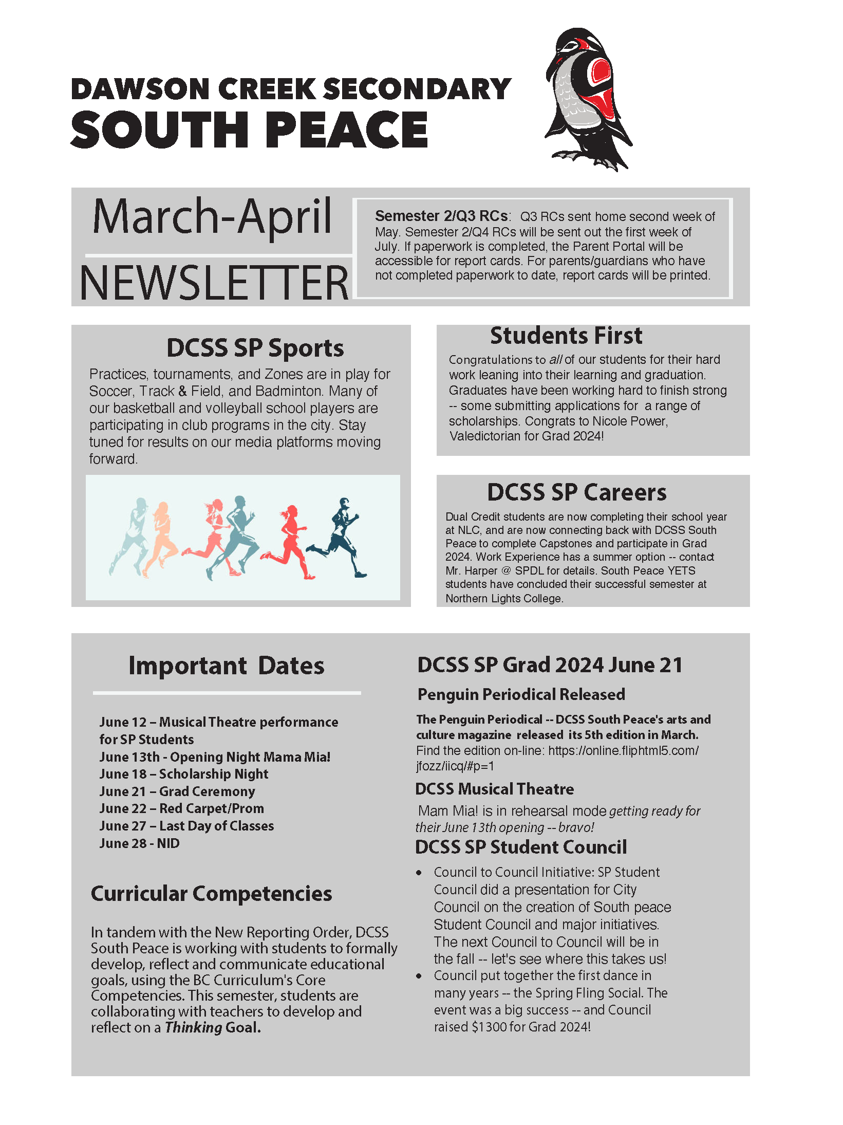 March April Newsletter