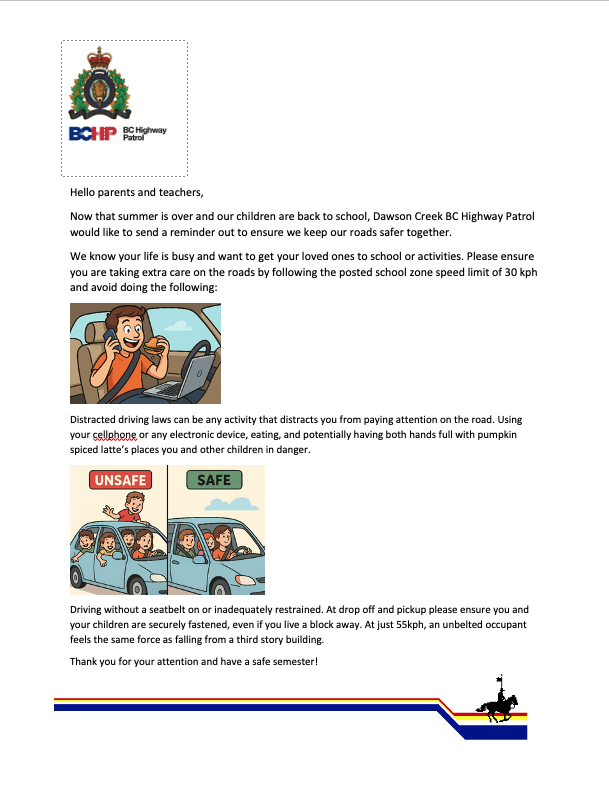 RCMP Safety Handout