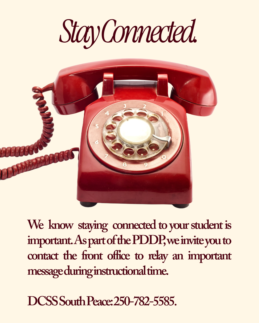 Stay Connected: Working with the Personal Digital Device Policy