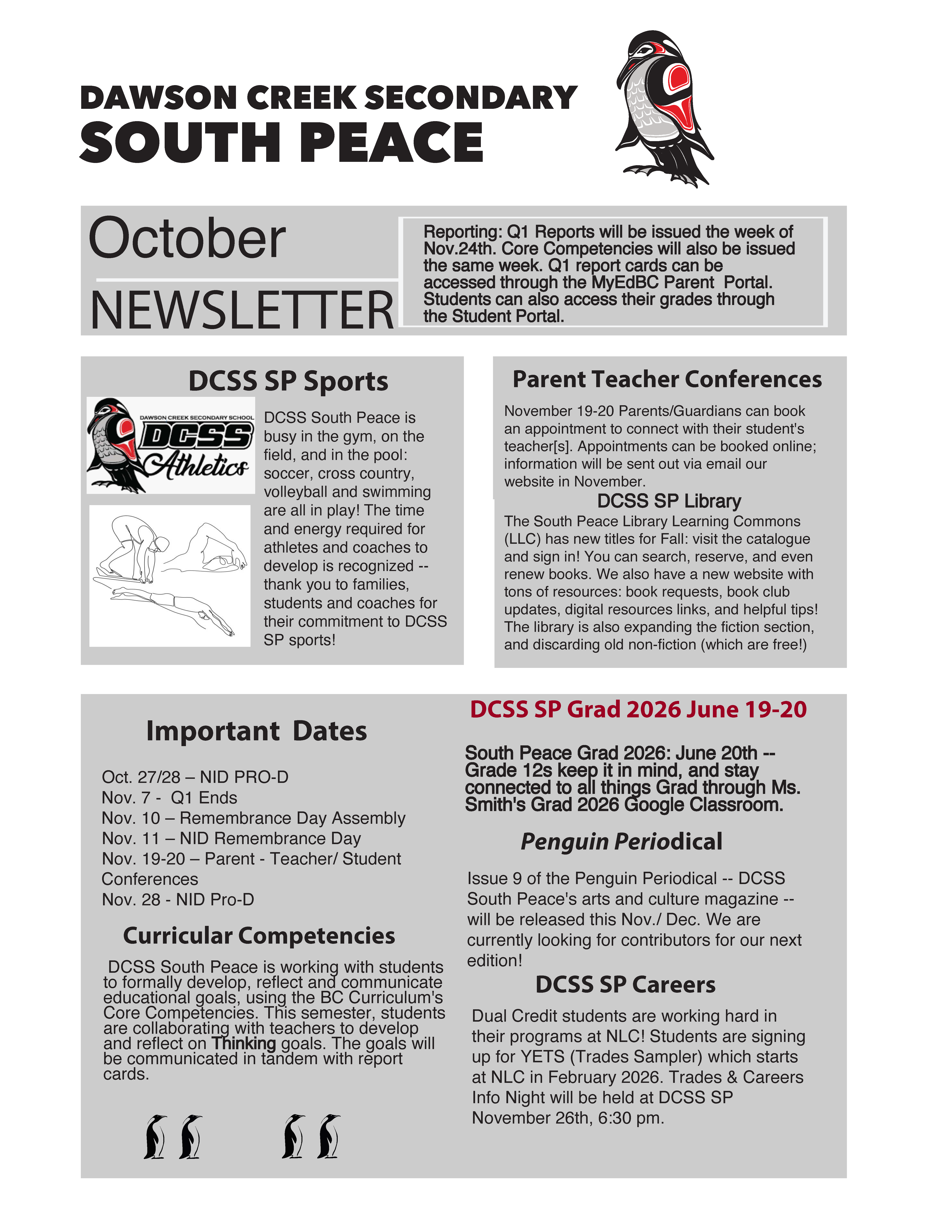 October Newsletter
