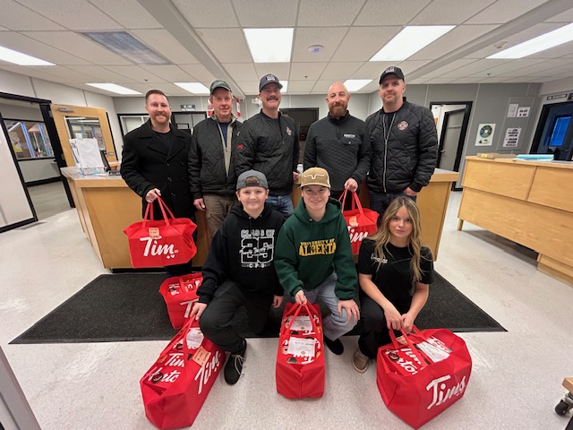 Thank you BANNISTER Dawson Creek, for the delicious Smile Cookies!!