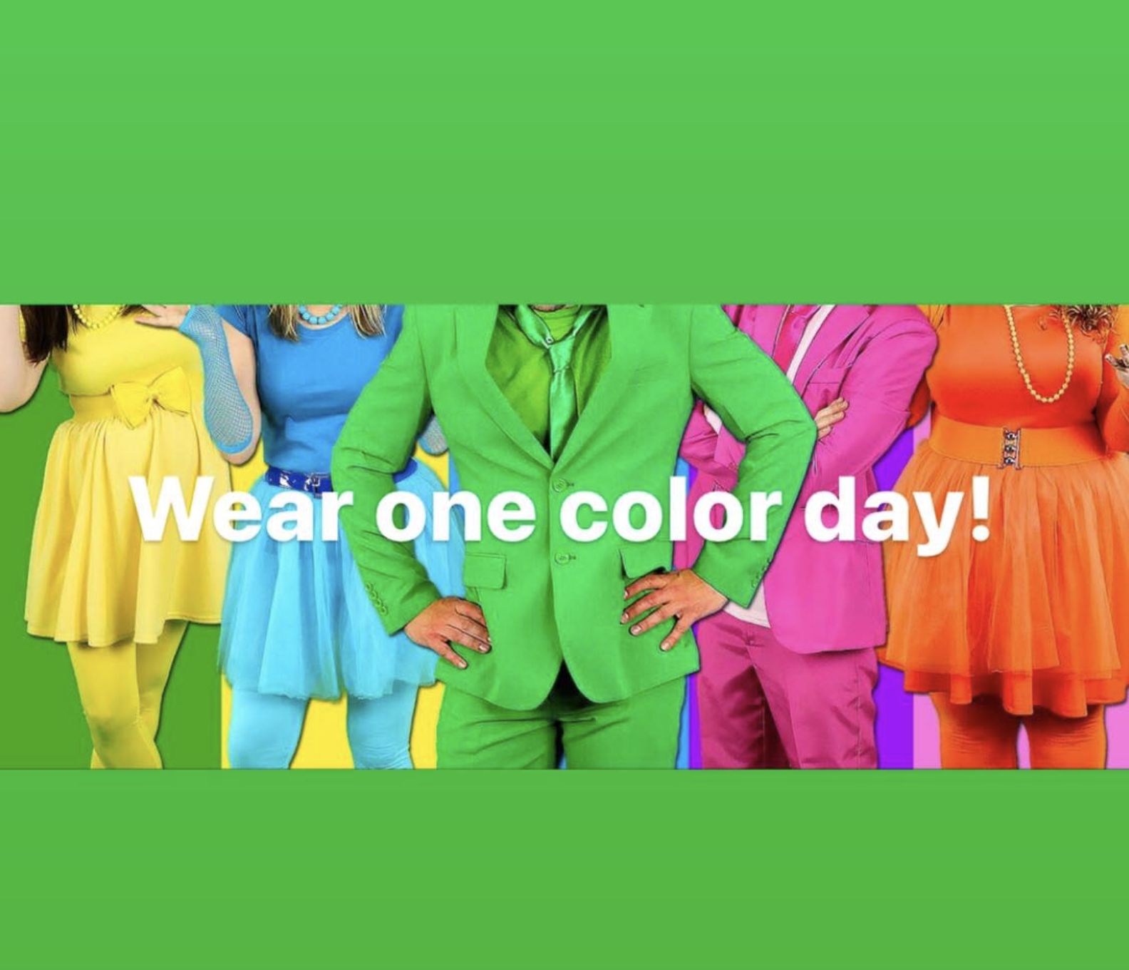 Wear All One Colour Day