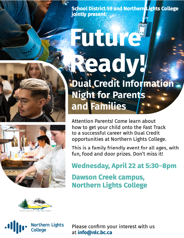 Dual Credit Information Night for Parents and Families
