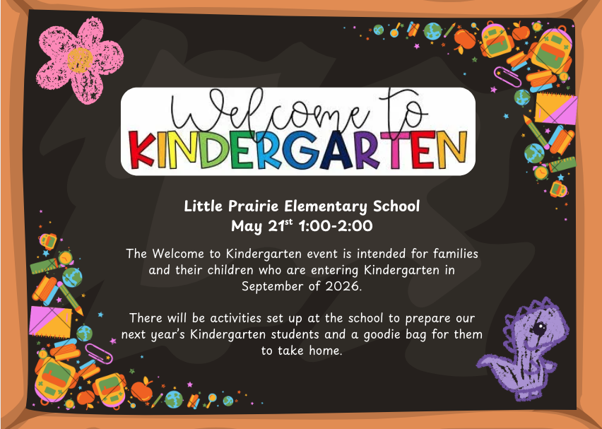 Welcome to Kindergarten