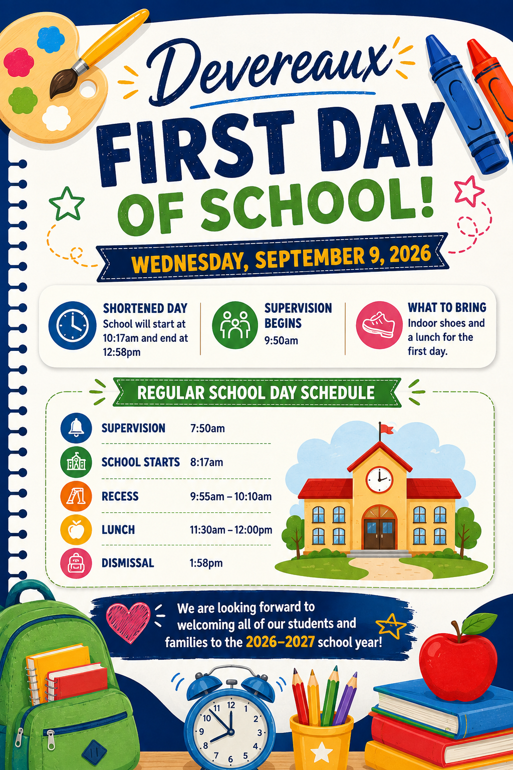 First Day of School