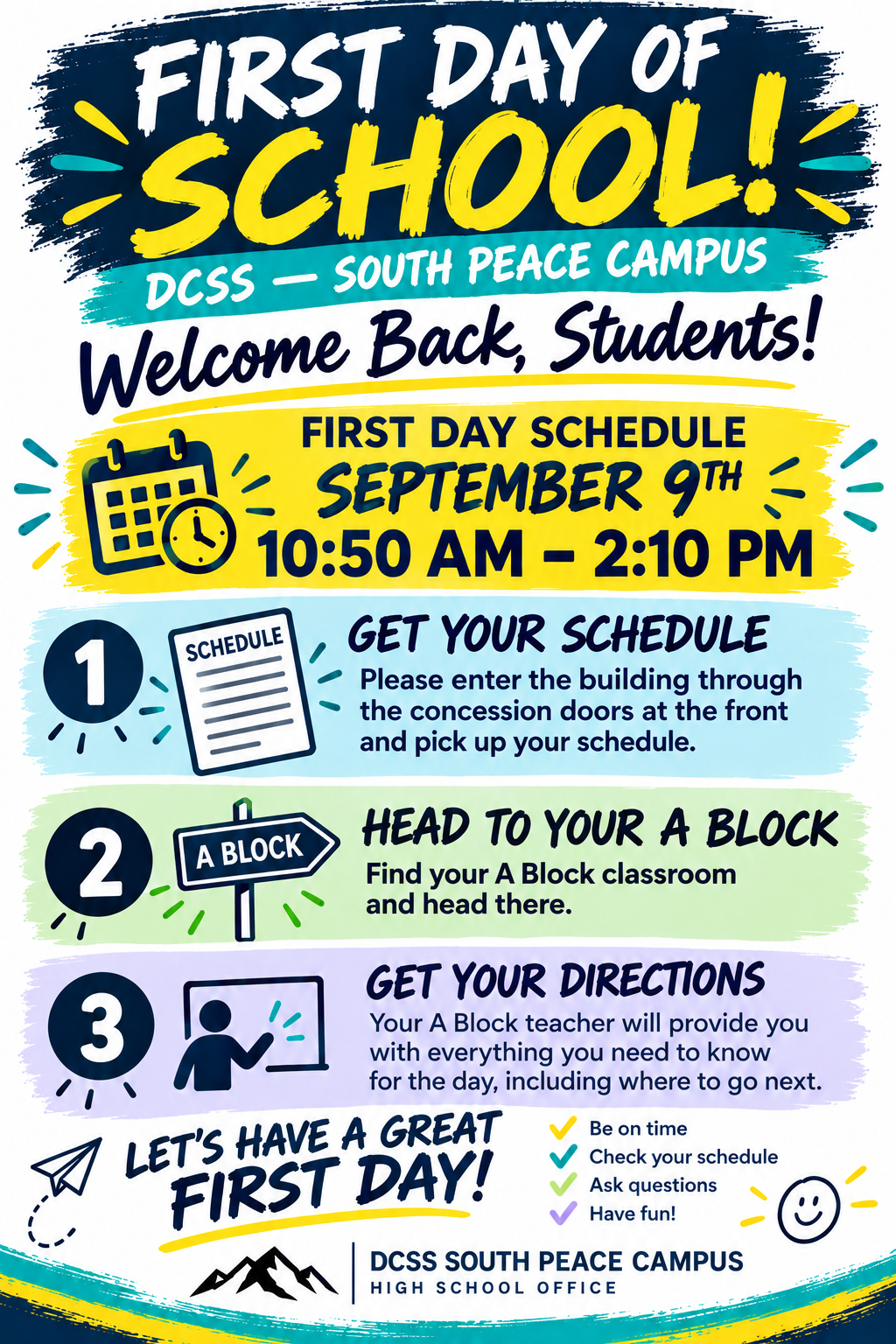 First Day of School! 