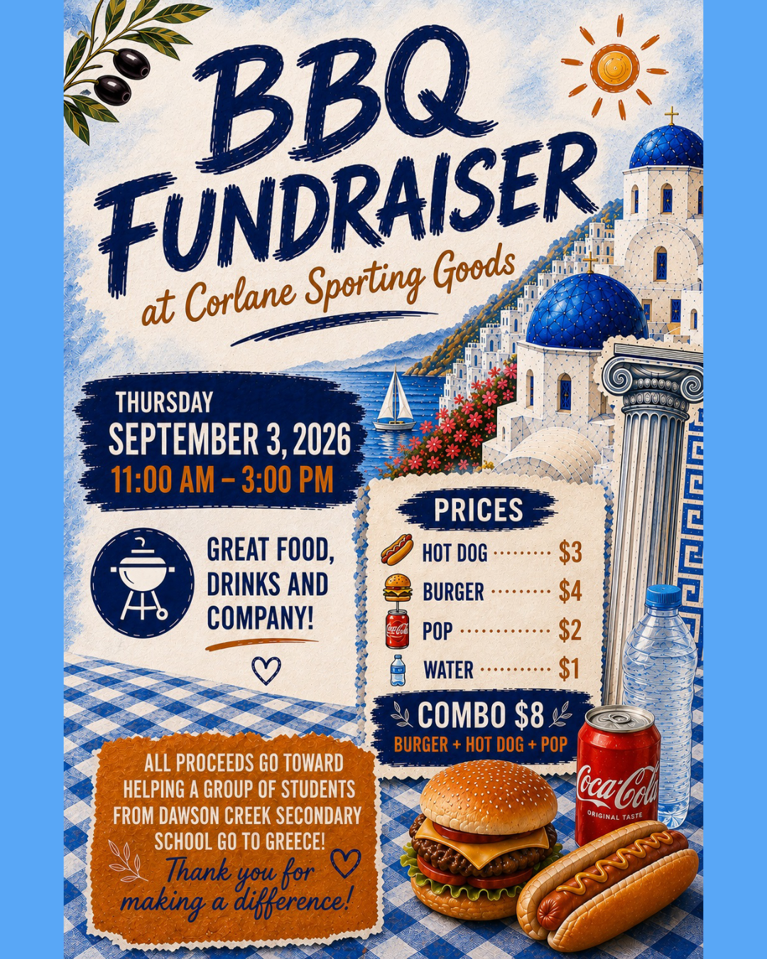 Greece: The BBQ (Student Fundraiser for Greece Educational Tour