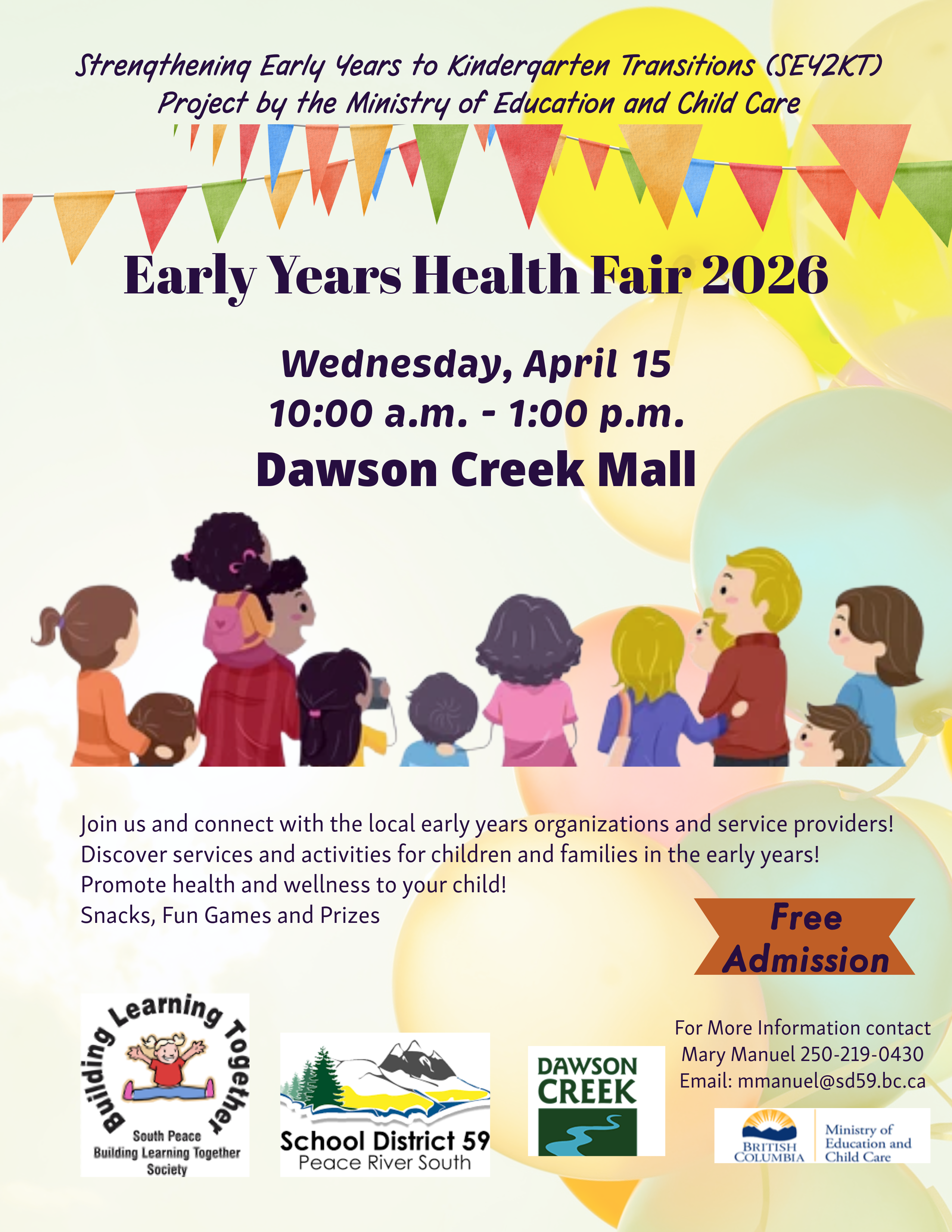 early years health fair
