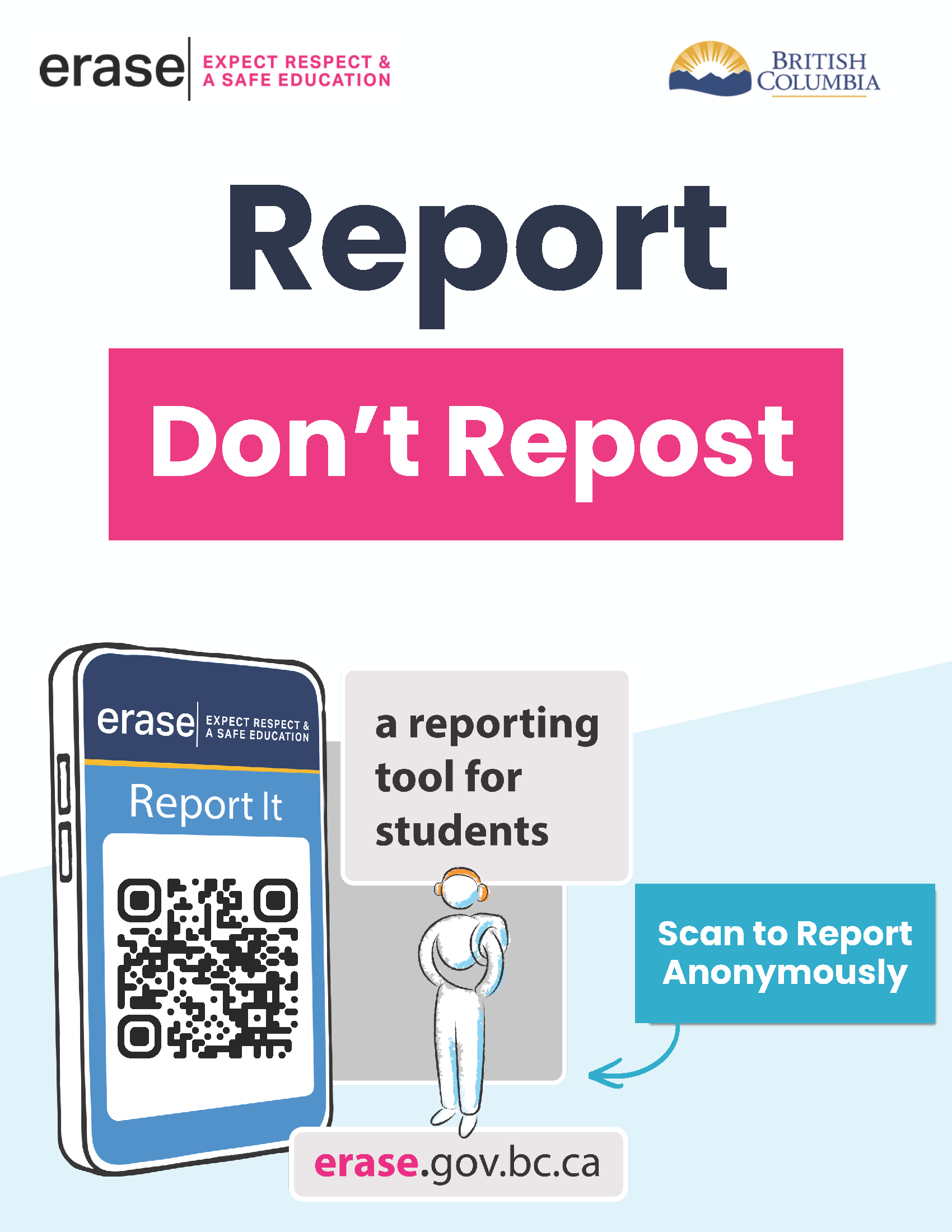 reporting poster